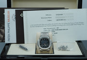 Patek PHILIPPE 5712/1A STAINLESS STEEL NAUTILUS BLUE DIAL MOONPHASE 2022 FULL SET thumbnail 1