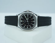 Patek PHILIPPE 5064A AQUANAUT QUARTZ STAINLESS STEEL 35MM 2015 EXTRA STRAPS BOX PAPERS thumbnail 3