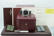 Patek PHILIPPE 5064A AQUANAUT QUARTZ STAINLESS STEEL 35MM 2015 EXTRA STRAPS BOX PAPERS thumbnail 1