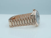 Rolex 228235 DAY DATE 40 ROSE GOLD OMBRE ROMAN DIAL 2025 WARRANTY FULL SET thumbnail 6