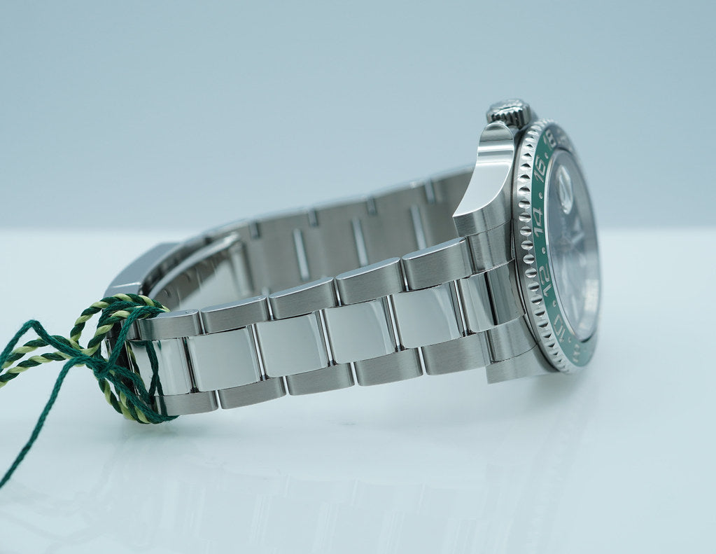 BRAND NEW Rolex 126720VTNR GMT MASTER 2 SPRITE GREEN BLACK BEZEL OYSTER BAND 2025 FULL SET