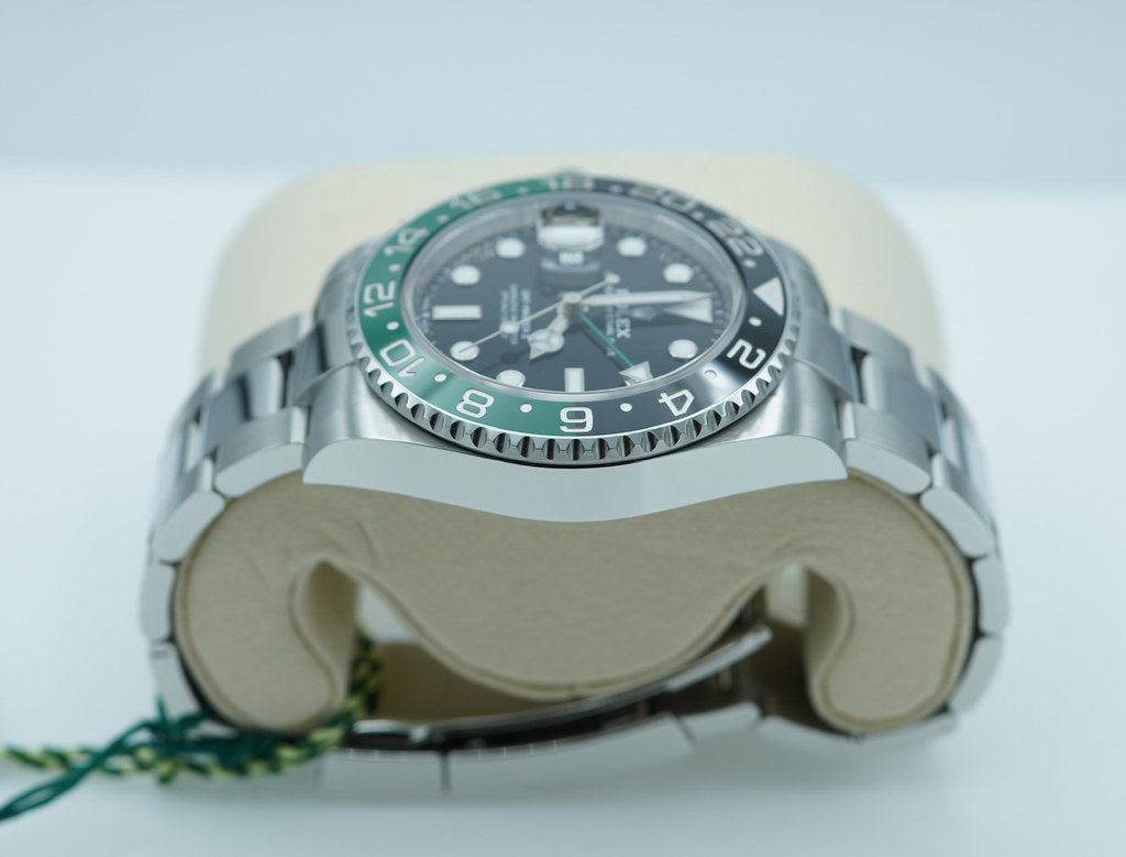 BRAND NEW Rolex 126720VTNR GMT MASTER 2 SPRITE GREEN BLACK BEZEL OYSTER BAND 2025 FULL SET