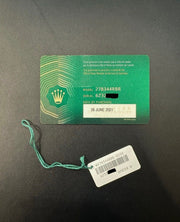 Rolex Warranty Card thumbnail 2