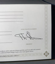 New Patek Philippe Certificate of Origin models 2017-2025 Guarantee thumbnail 3