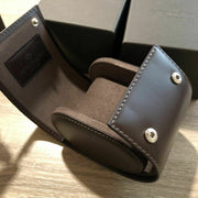 NEW PATEK PHILLIPE Original Brown Leather Storage Travel Case thumbnail 2