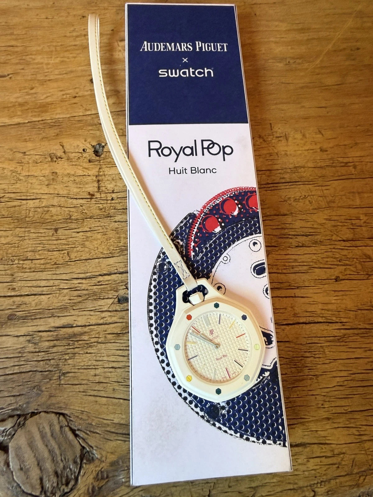Audemars Piguet x Swatch Royal Pop - White